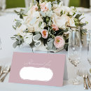 Recherche de dusty rose placement cartes Calligraphie