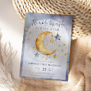 Recherche de moon invitations Bleu marine