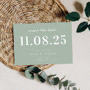 Recherche de minimal wedding save the dates Pour elle