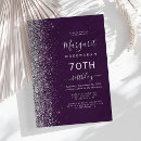Recherche de argent pourpre invitations Tendance