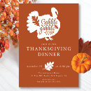 Recherche de gobble invitations Thanksgiving