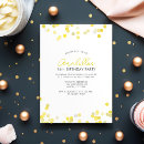 Recherche de points confettis invitations Moderne