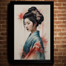 Recherche de peintures geisha posters Asiatique