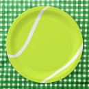 Recherche de paper assiettes Tennis