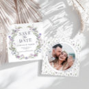 Suche nach lavendel save the date postkarten Gartenhochzeit