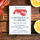Recherche de homard rouge invitations Beach party