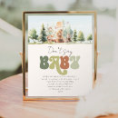 Suche nach woodland baby shower poster Babyparty