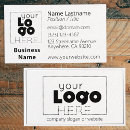 Recherche de brune standard cartes visite Simple