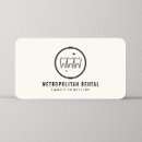 Recherche de logo dent cartes visite Moderne