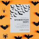 Recherche de noir blanc halloween invitations Drôle