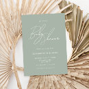 Recherche de sage baby shower invitations Minimum