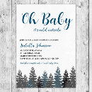 Recherche de winter woodland baby shower invitations Forêt