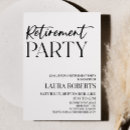 Recherche de retraite mignonne invitations Fête de retraite