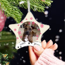 Suche nach personalisierte hunde ornamente Weihnachtsgeschenk
