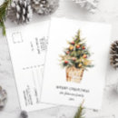 Recherche de sapin noël cartes postales Élégant