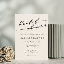 Recherche de minimal bridal shower invitations Simple