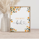 Suche nach baby shower guest book poster Orange