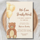 Recherche de bear invitations Nous pouvons attendre
