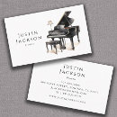 Recherche de pianist cartes visite Leçons de piano