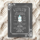 Suche nach winter shower baby einladungen Tier