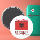 Recherche de albanais magnets Drapeau