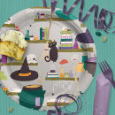 Recherche de chaudron de sorcière assiettes en papier Sorcellerie