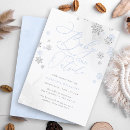 Recherche de blue snowflake invitations Bébé son froid dehors