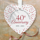 Suche nach rubin ornamente Jubiläumsgeschenke