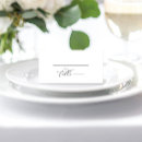 Recherche de elegant mariage placement cartes Minimaliste