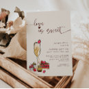 Recherche de sweet bridal shower invitations L'amour est doux