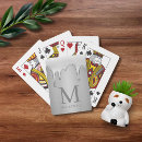 Recherche de aluminium jeux de cartes Monogramme