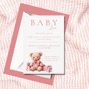 Suche nach teddybär babyparty einladungen Aquarell