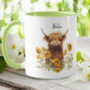 Recherche de scottish highland cow tasses Café