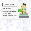 Suche nach neues haus visitenkarten Bewegt