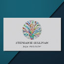 Recherche de arbre élégant cartes visite Méditation