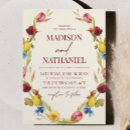 Recherche de floral wreath invitations Pour eux