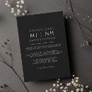 Recherche de beau mariage invitations Monogramme