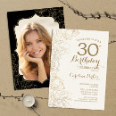 Recherche de floral 30ans anniversaire invitations Féminin