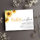 Recherche de sunflower baby shower invitations Bébé