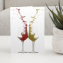 Recherche de vin blanc vœux cartes Rouge