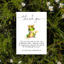 Recherche de grenouilles vœux cartes Baby shower