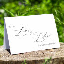 Recherche de mariage cartes Typographie