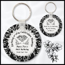 Recherche de 30 ans porteclés Noir et blanc