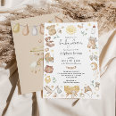 Recherche de nursery invitations Minimaliste
