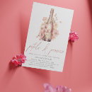 Recherche de pétales invitations Vin