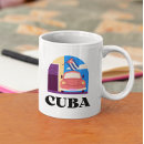 Recherche de drapeau cubain tasses Havane