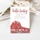 Recherche de barn baby shower invitations Bébé