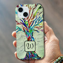 Recherche de arbre vie iphone coques Monogramme