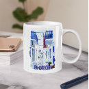 Recherche de souvenir de la grèce tasses Santorini