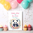 Recherche de ours pandas invitations Pour enfants